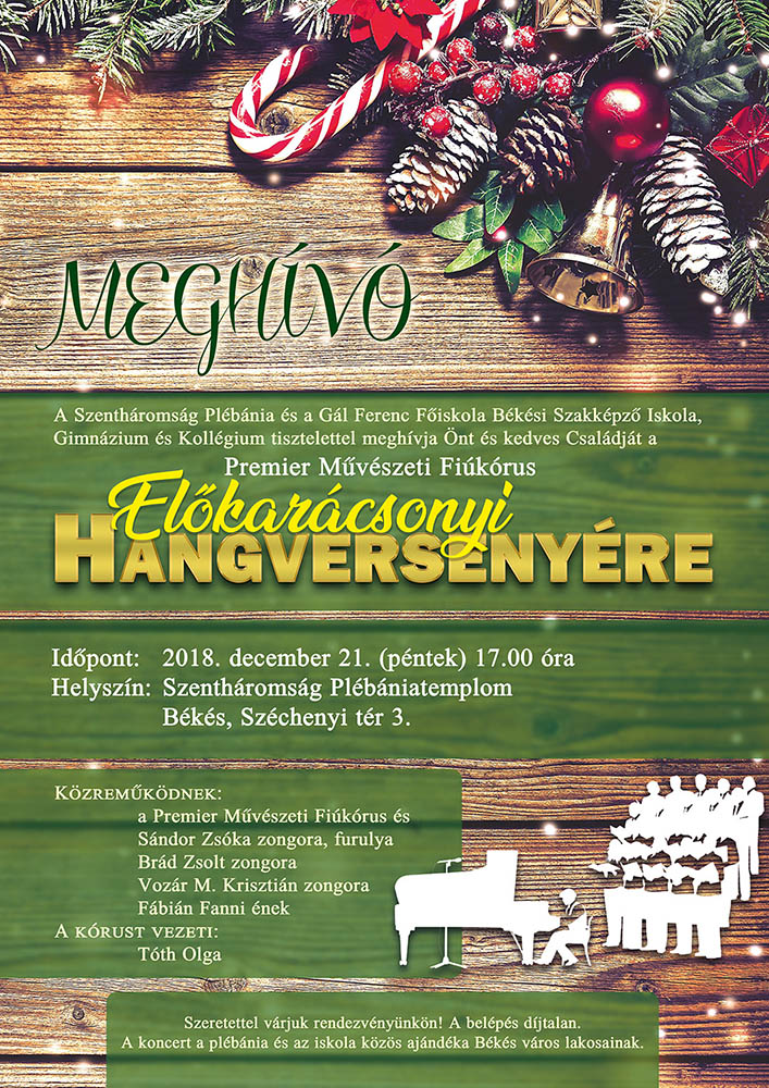 gff bekes hangverseny plakat s