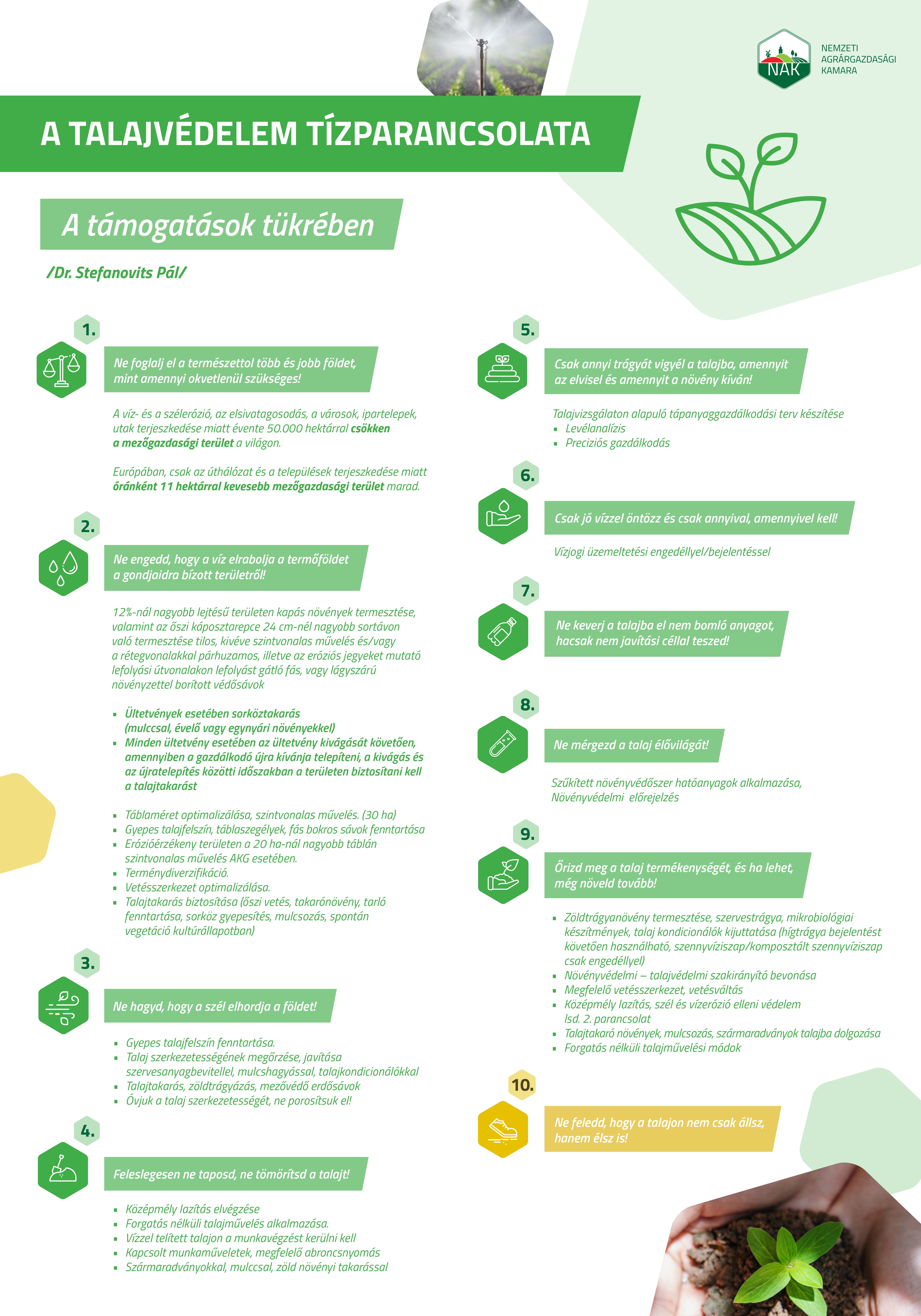Talajvedelem tizpa Magdolna Varga